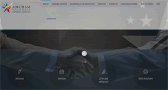 Desktop Screenshot of amchamcolombia.com.co